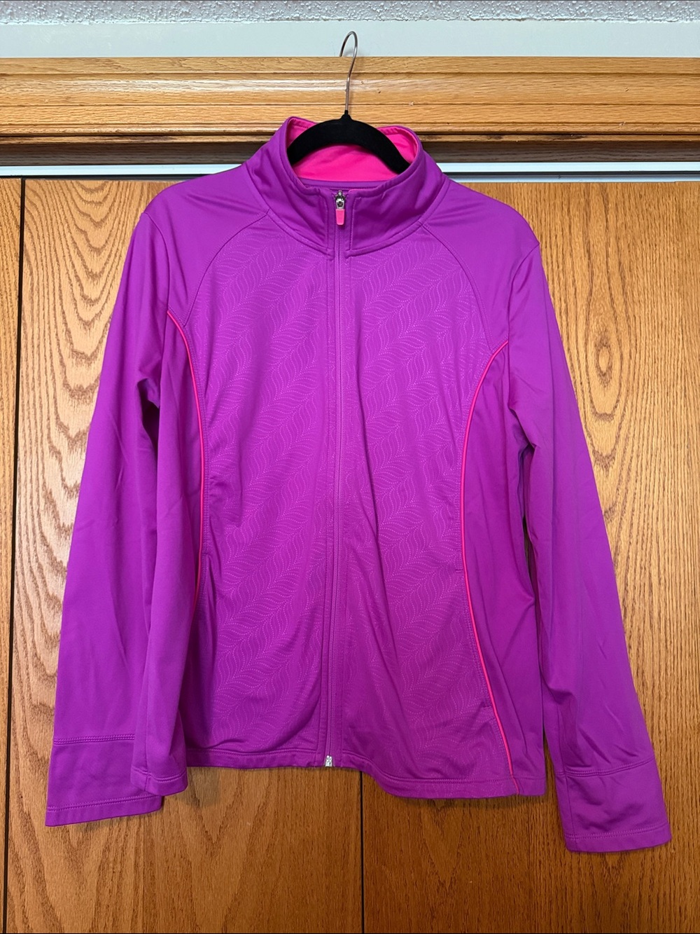 Energy Zone Magenta Full-Zip Active Jacket